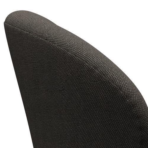 Fritz Hansen Swan Lounge Chair, Warm Graphite/Hallingdal Charcoal Light