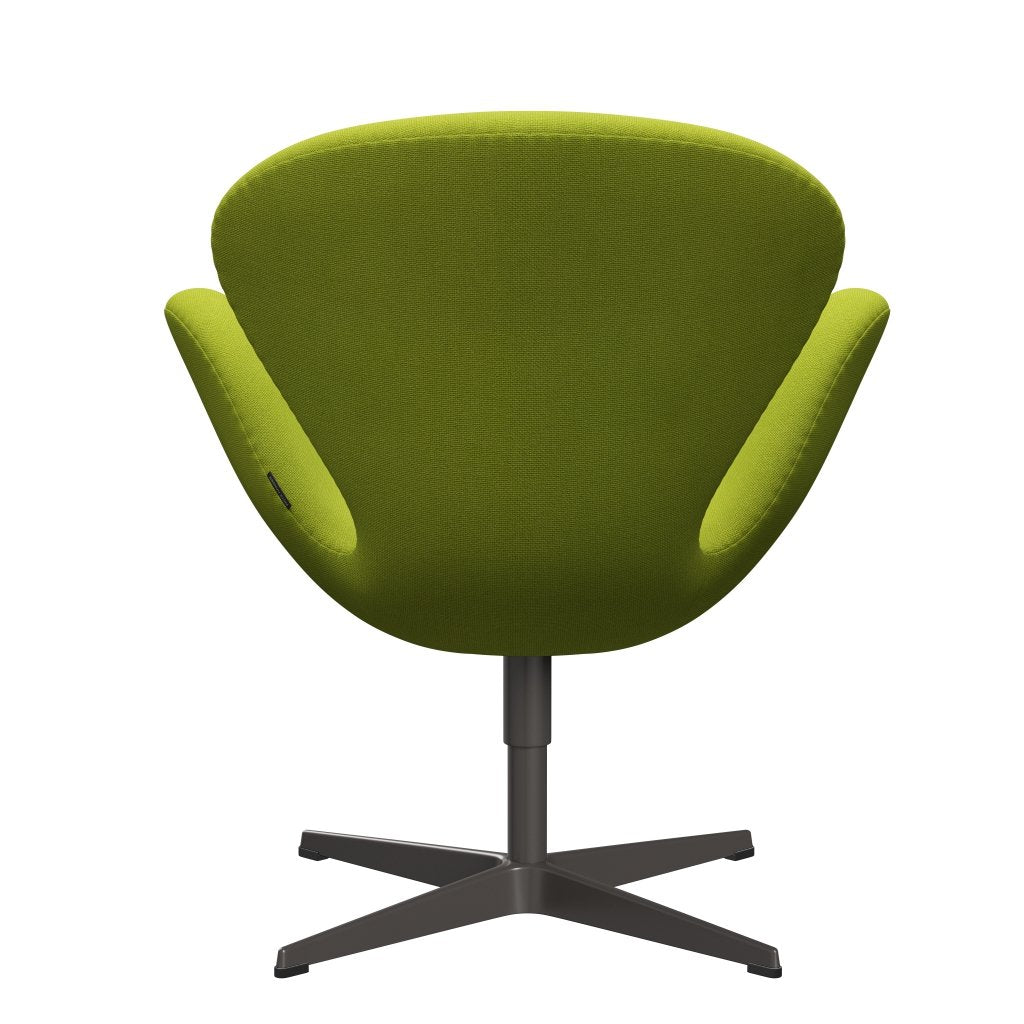 Fritz Hansen Swan Lounge Chair, Warm Graphite/Hallingdal Lime