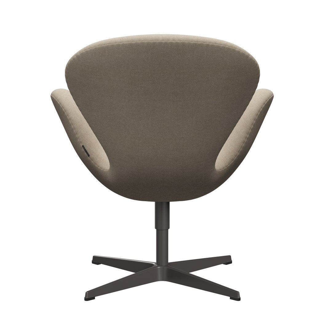 Fritz Hansen Swan Lounge Chair, Warm Graphite/Hallingdal Sand