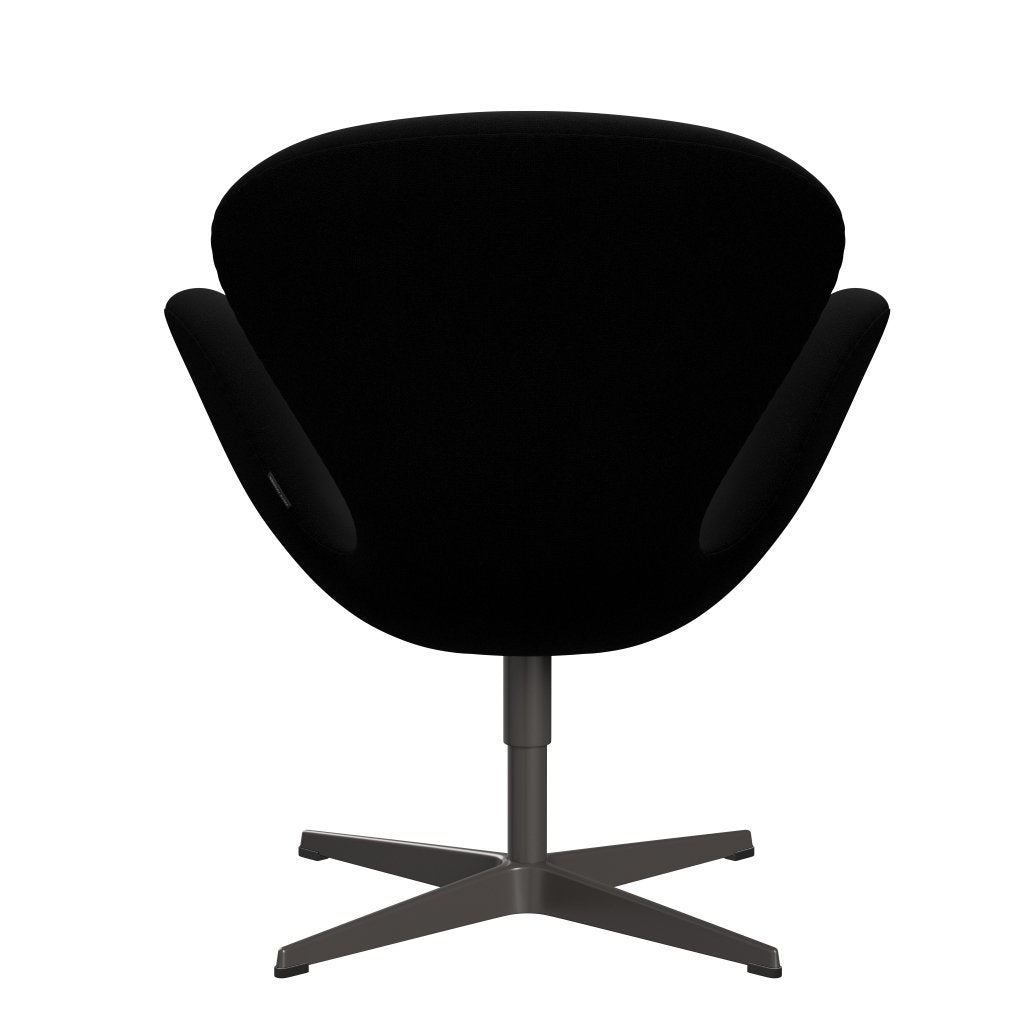 Fritz Hansen Swan Lounge Chair, Warm Graphite/Hallingdal Black