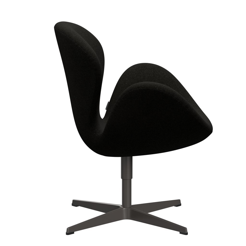 Fritz Hansen Swan Lounge Chair, Warm Graphite/Hallingdal Black/Grey (173)