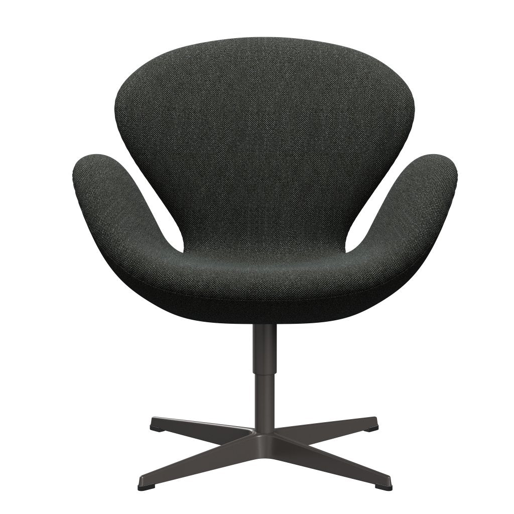 Fritz Hansen Swan Lounge Chair, Warm Graphite/Hallingdal Black/Grey (368)