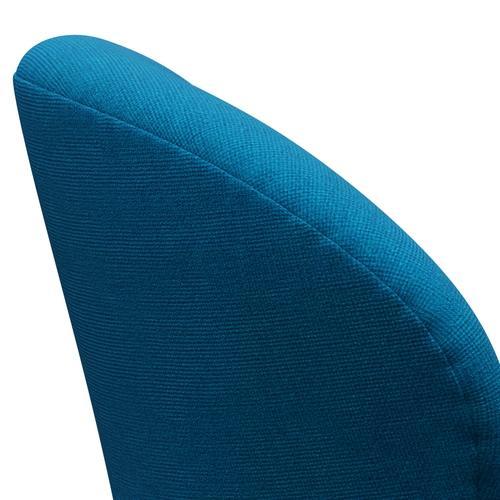 Fritz Hansen Swan Lounge Chair, Warm Graphite/Hallingdal Turquoise