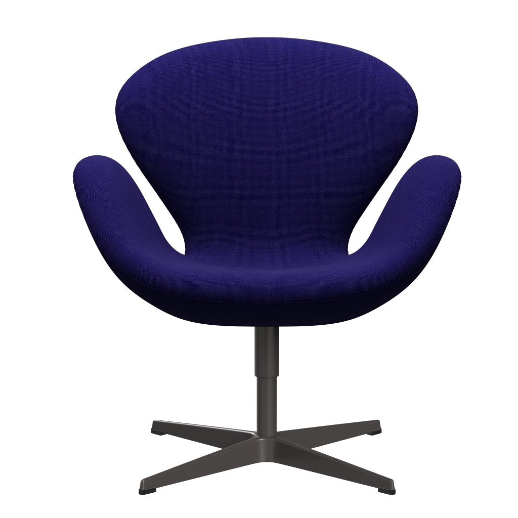 FRITZ HANSEN SWAN SALOUNGE, ciepły grafit/hallingdal violet ciemny