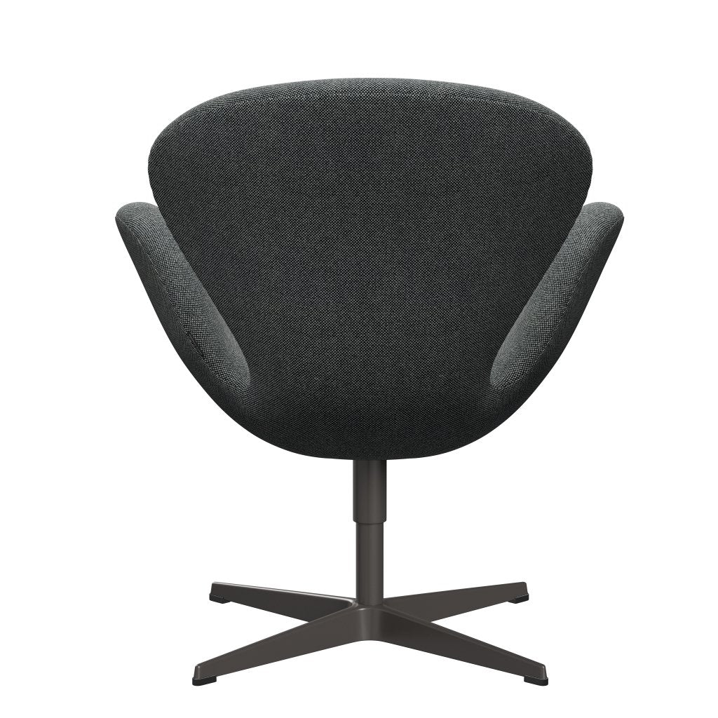 FRITZ HANSEN SWAN SALOUNGE, ciepły grafit/Hallingdal White Black