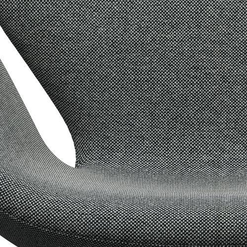 Fritz Hansen Swan Lounge Chair, Warm Graphite/Hallingdal White/Brown