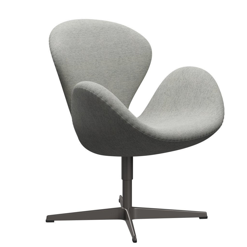 FRITZ HANSEN SWAN SALOUNGE, ciepły grafit/hallingdal White/Grey