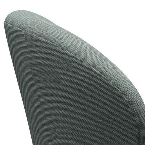 Fritz Hansen Swan Lounge Chair, Warm Graphite/Re Wool Light Aquamarine/Natural