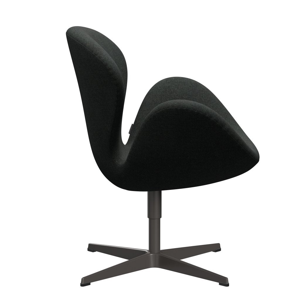 Fritz Hansen Swan Lounge Chair, Warm Graphite/Re Wool Black/Natural