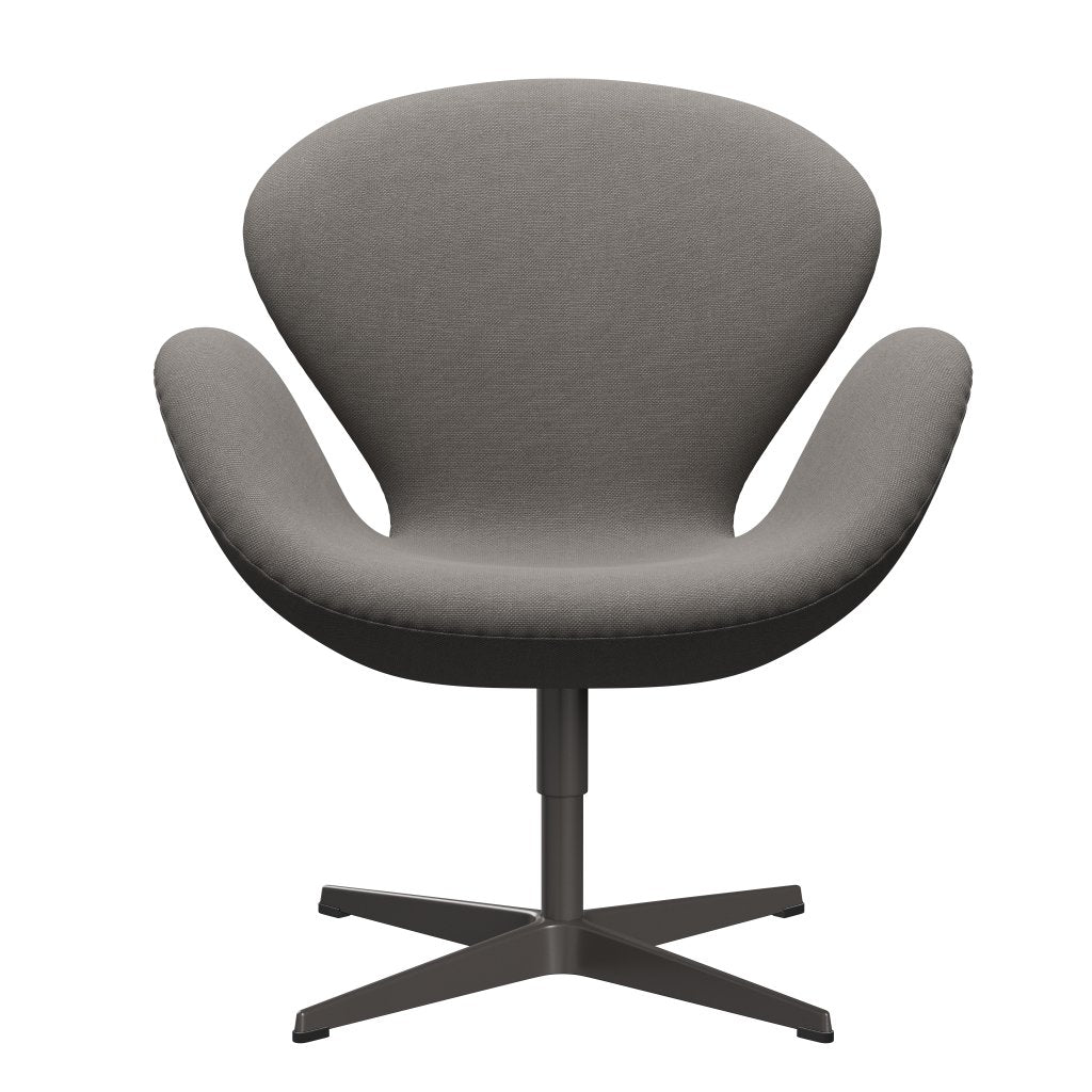 Fritz Hansen Swan Lounge Chair, Warm Graphite/Steelcut Medium Grey