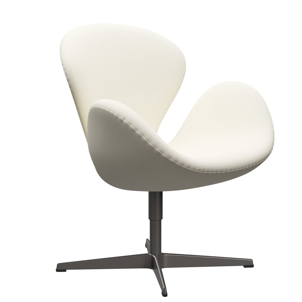 Fritz Hansen Swan Lounge Chair, Warm Graphite/Sunniva Crème