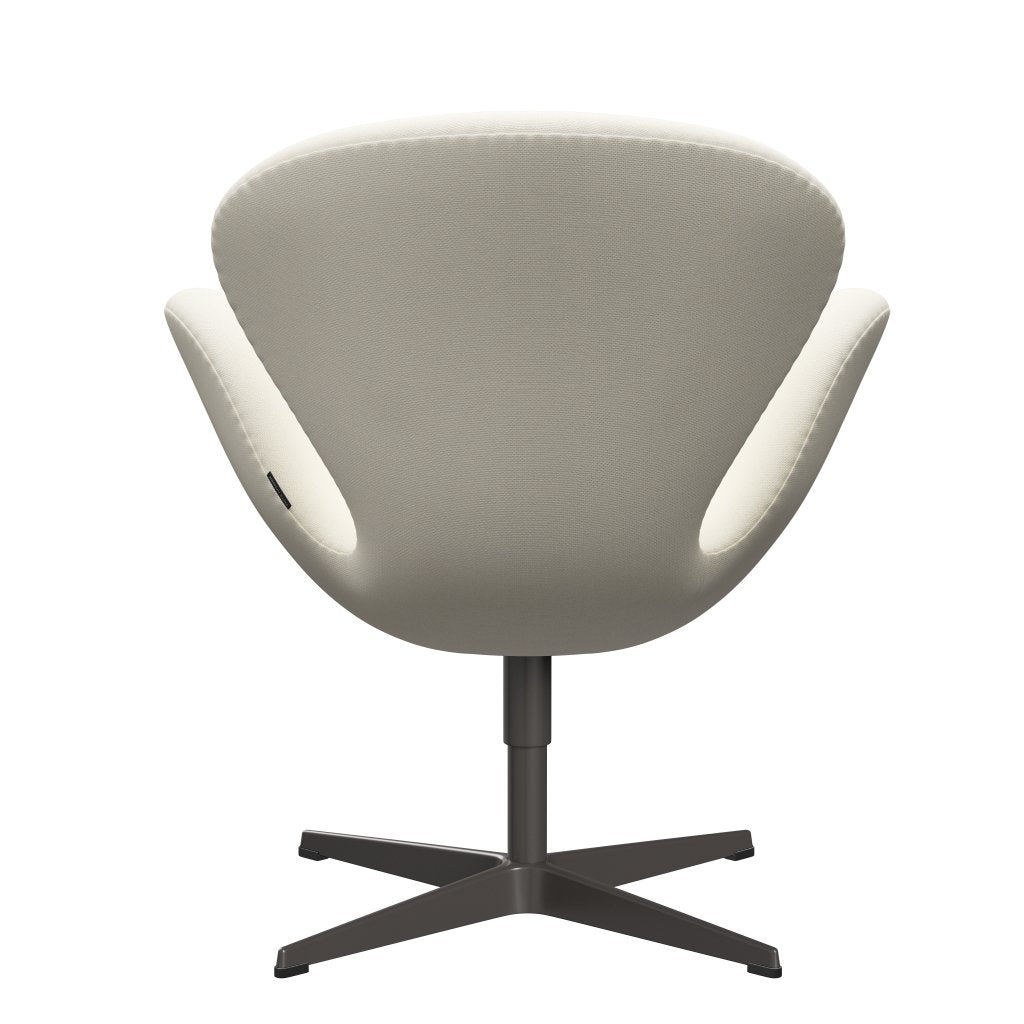 Fritz Hansen Swan Lounge, ciepły grafit/crème sunniva crème