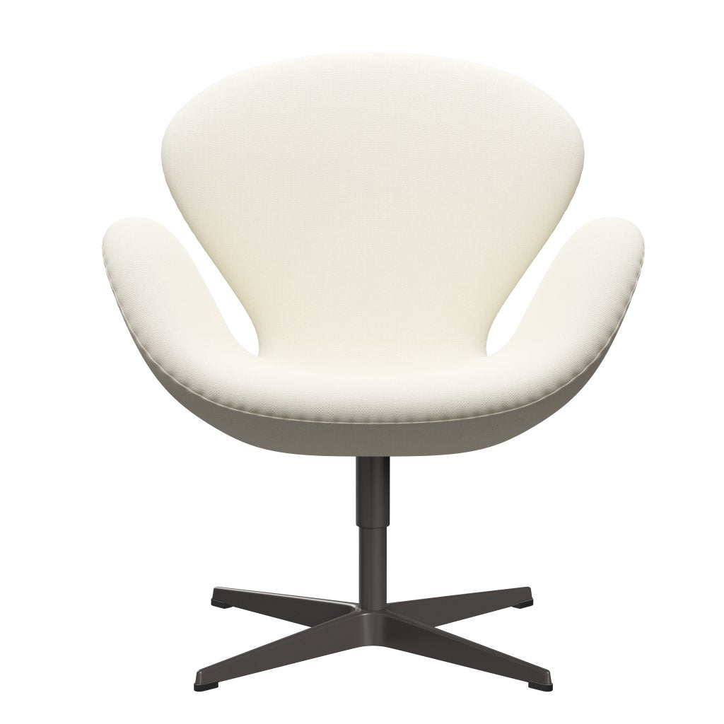 Fritz Hansen Swan Lounge, ciepły grafit/crème sunniva crème