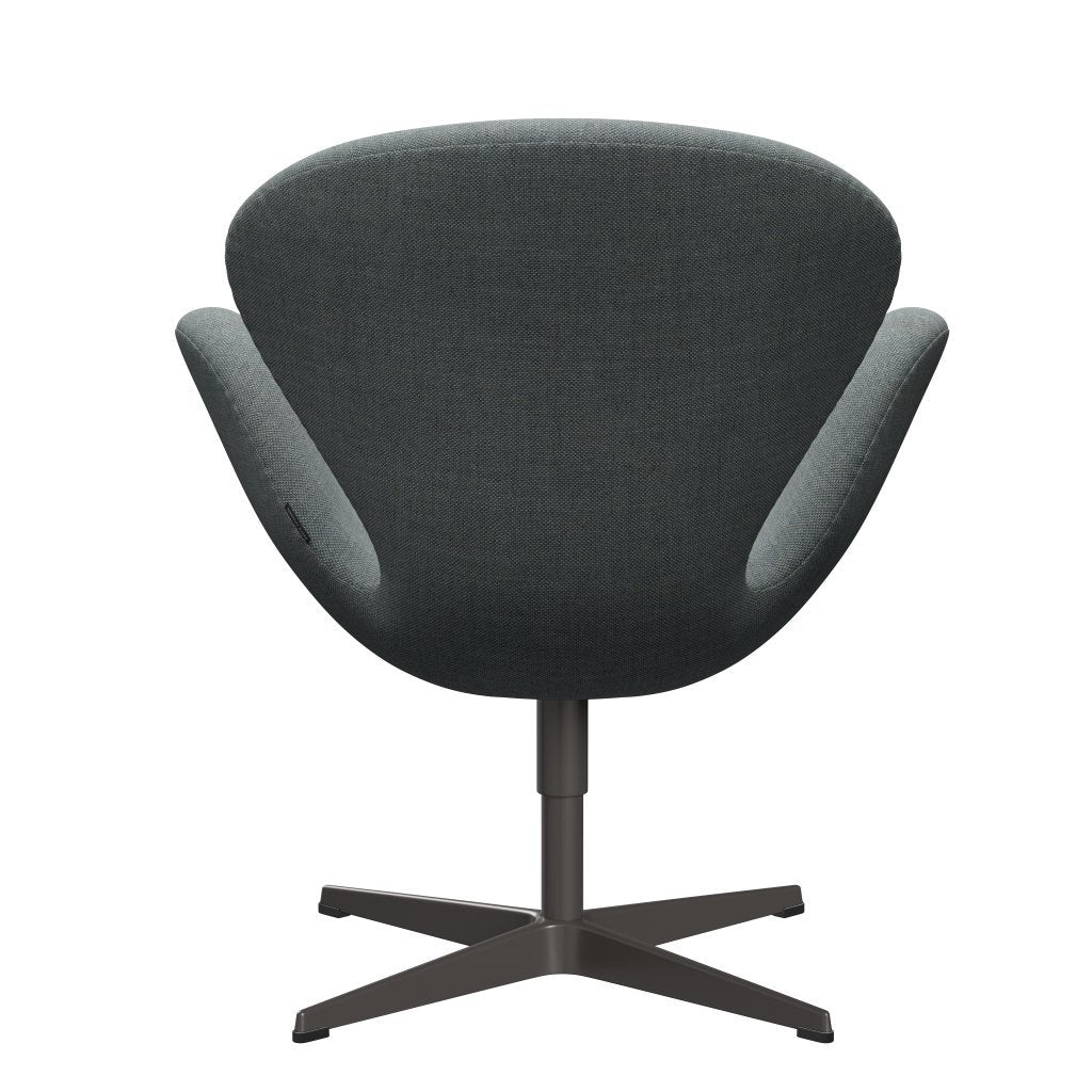 Fritz Hansen Swan Lounge Chair, Warm Graphite/Sunniva Grey/Pale Green