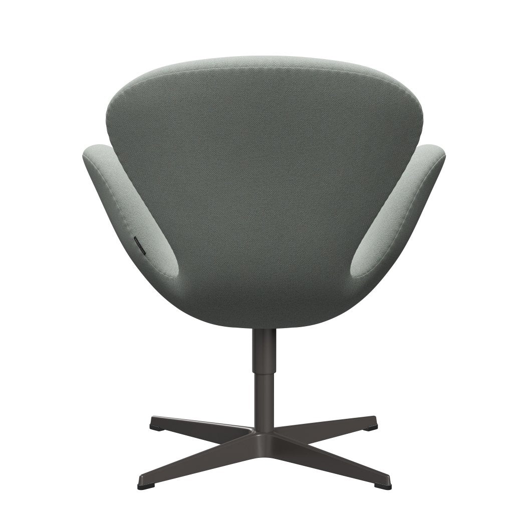 Fritz Hansen Swan Lounge, ciepły grafit/Sunniva Mint Green