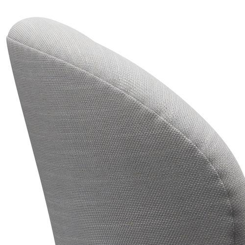 Fritz Hansen Swan Lounge Chair, Warm Graphite/Sunniva Natural/Light Grey