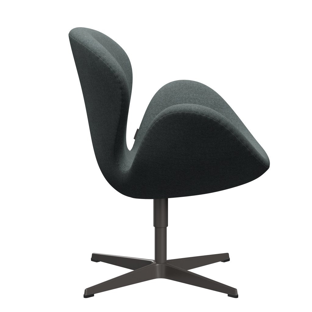 Fritz Hansen Swan Lounge, ciepły grafit/Sunniva Steel Grey