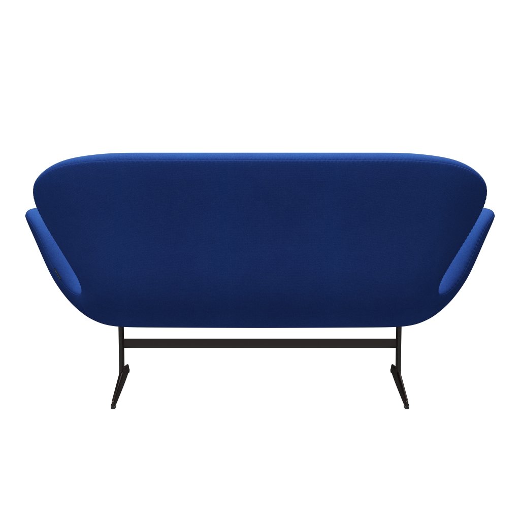 Fritz Hansen Swan Sofa 2 osobę, brązowy brąz/lawendowy niebieski