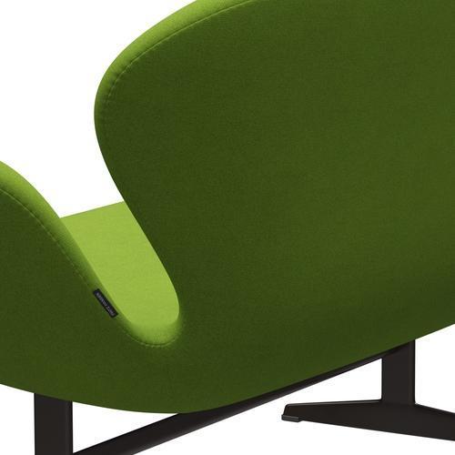 Fritz Hansen Swan Sofa 2 Seater, Brown Bronze/Tonus Lime