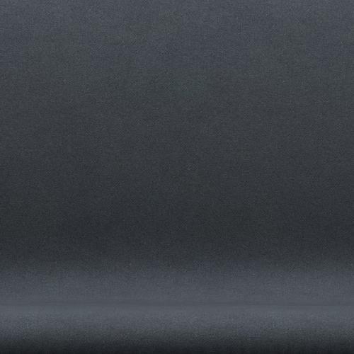 Fritz Hansen Swan Sofa 2 Seater, Silver Grey/Tonus Dark Grey