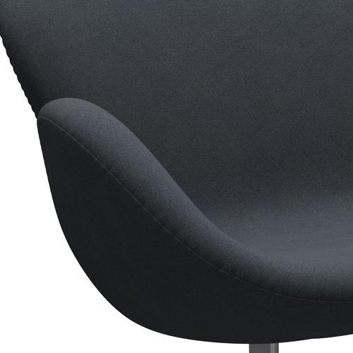 Fritz Hansen Swan Sofa 2 osobę, srebrny szary/tonus ciemnoszary