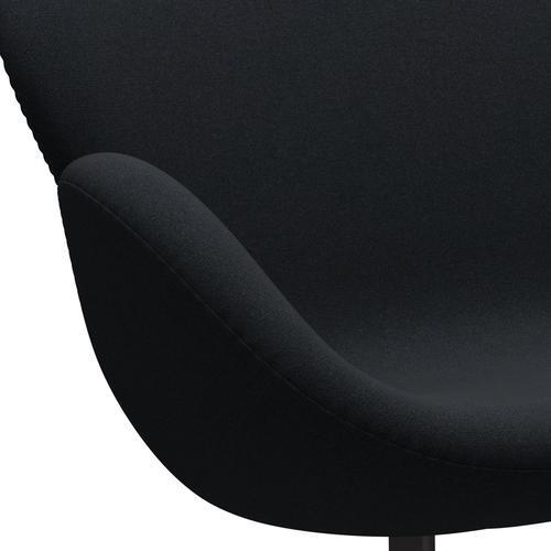 Fritz Hansen Swan Sofa 2 osobę, ciepły grafit/tonus ciemny bakeła