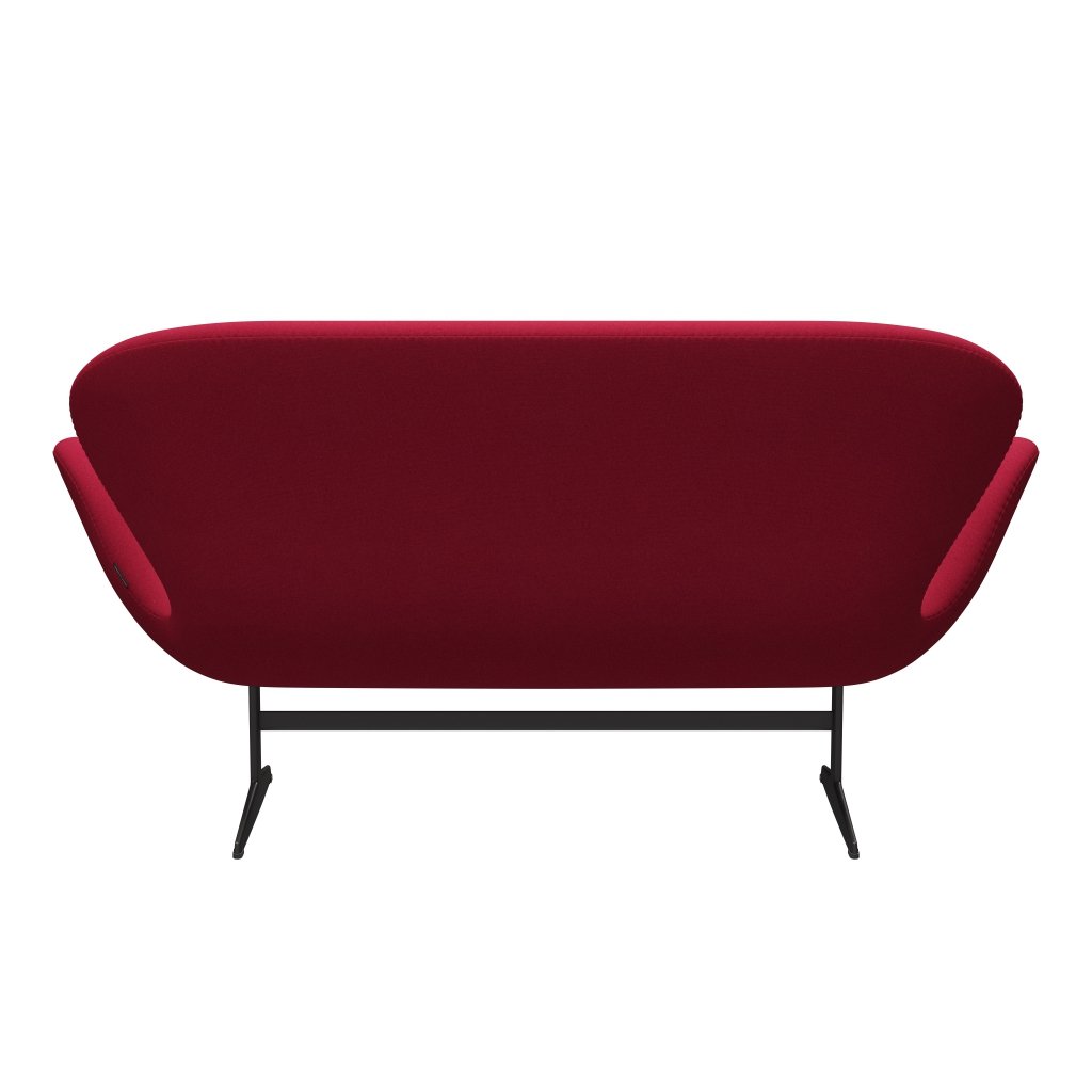 Fritz Hansen Swan Sofa 2 Seater, Warm Graphite/Tonus Cherry