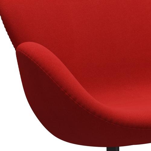 Fritz Hansen Swan Sofa 2 Seater, Warm Graphite/Tonus Orange/Red