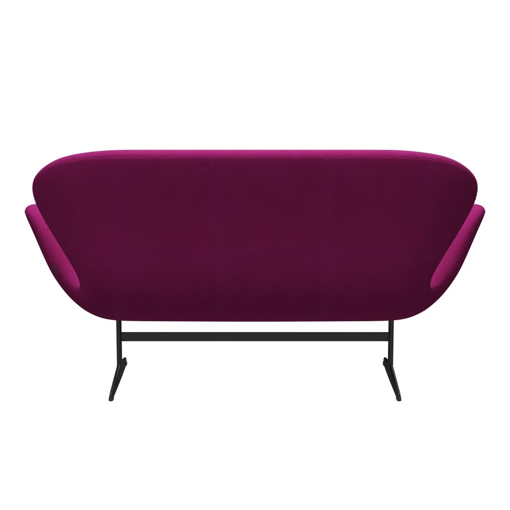 Fritz Hansen Swan Sofa 2 osobę, ciepły grafit/tonus różowy