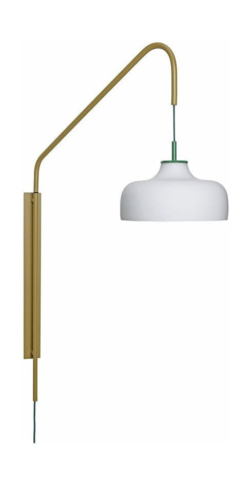 Lampa ścienna Hübsch, zielona