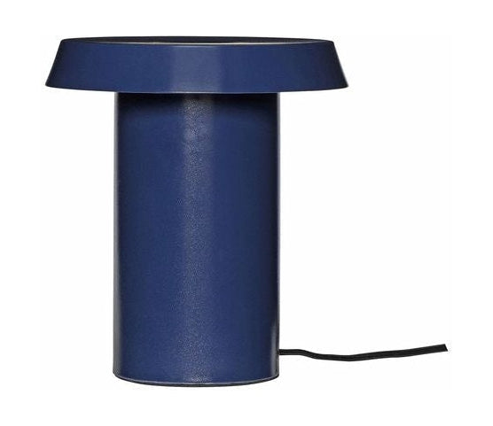 Lampa stołowa Hübsch, ciemnoniebieski