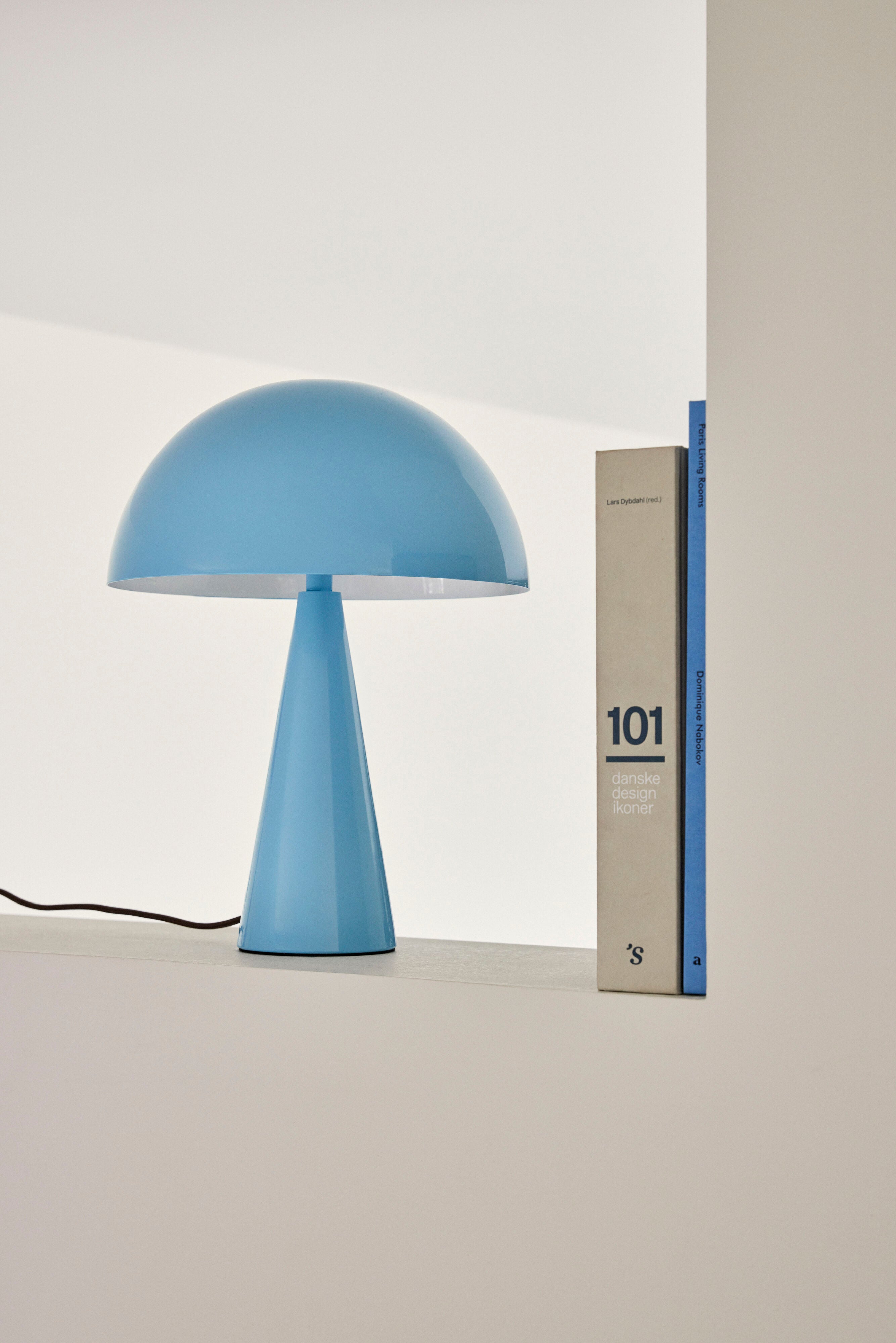 Lampa stołowa hübsch mini, jasnoniebieski