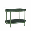 Hübsch Nusa Table Metal/Marble Green