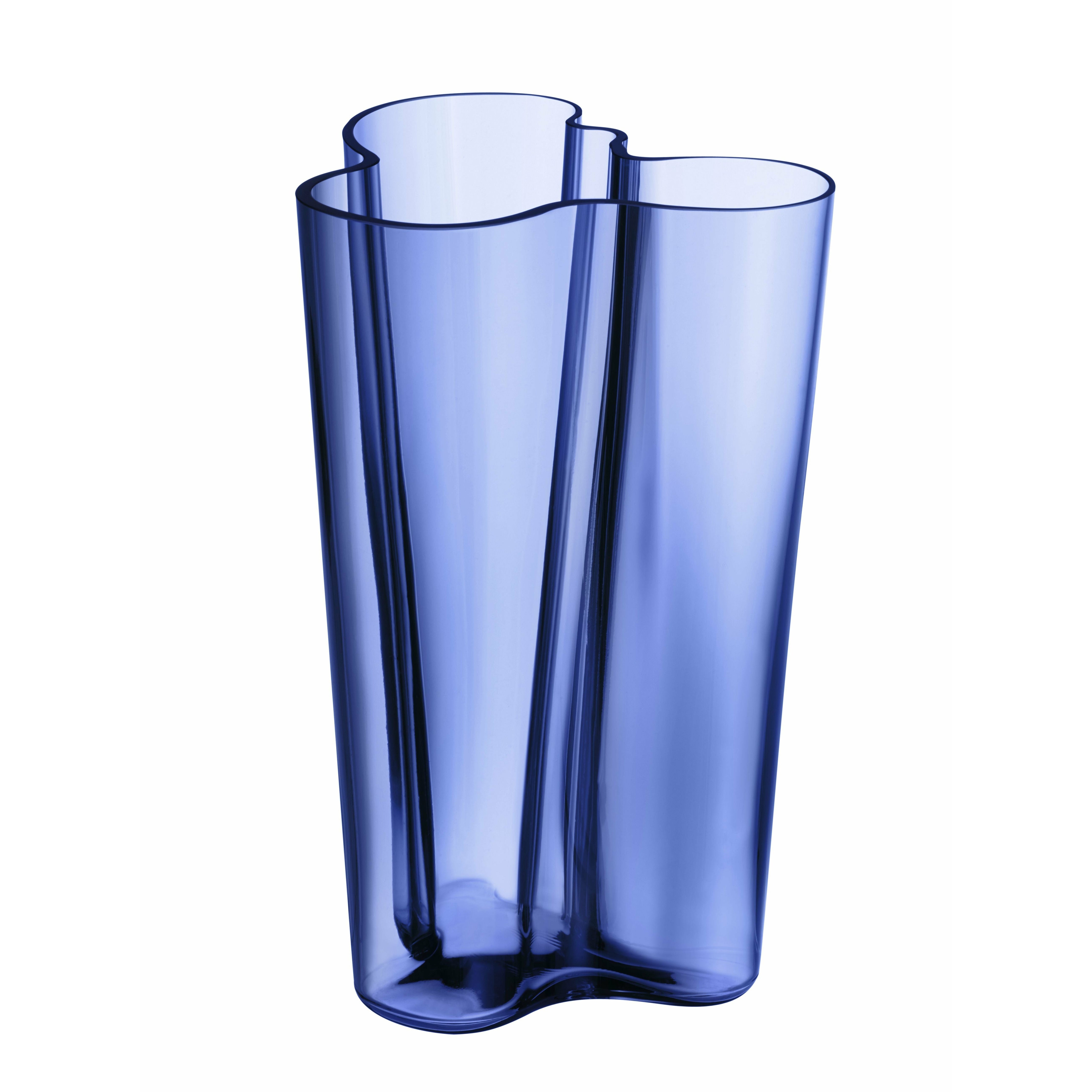 Wazon iittala aalto 25 cm, ultramarynowy niebieski