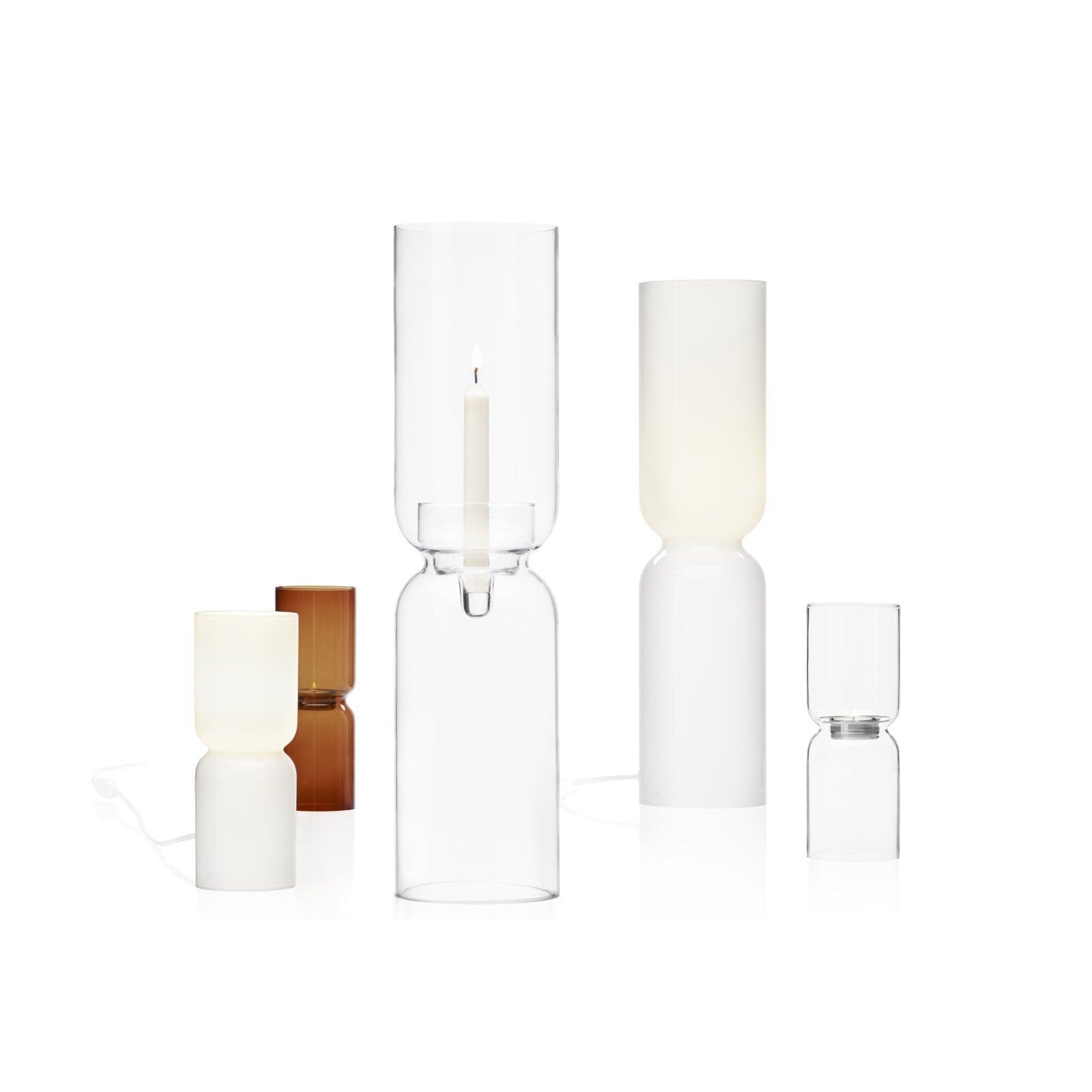 Iittala Lantern Candle Holder White, 60cm