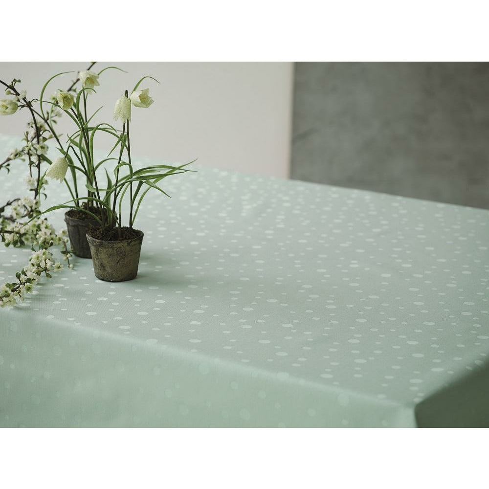 Juna Basic Acrylic Tablecloth Light Grey, 140 Cm