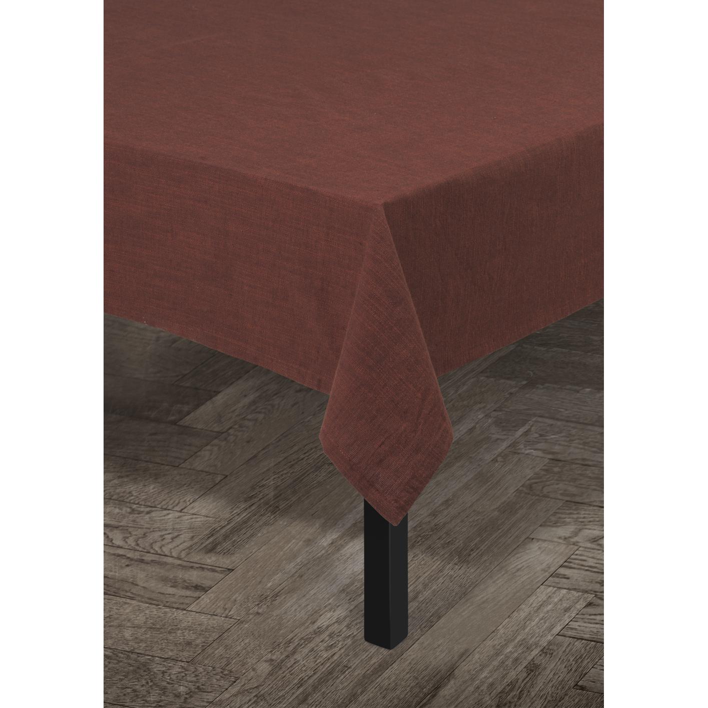 Juna Podstawowa bawełniana czekolada obrusowa, 150x320 cm
