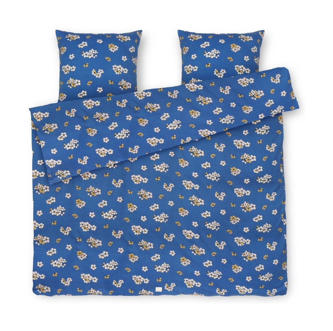 Juna Grand Pleasly Bed Linen 200 x220 cm, niebieski