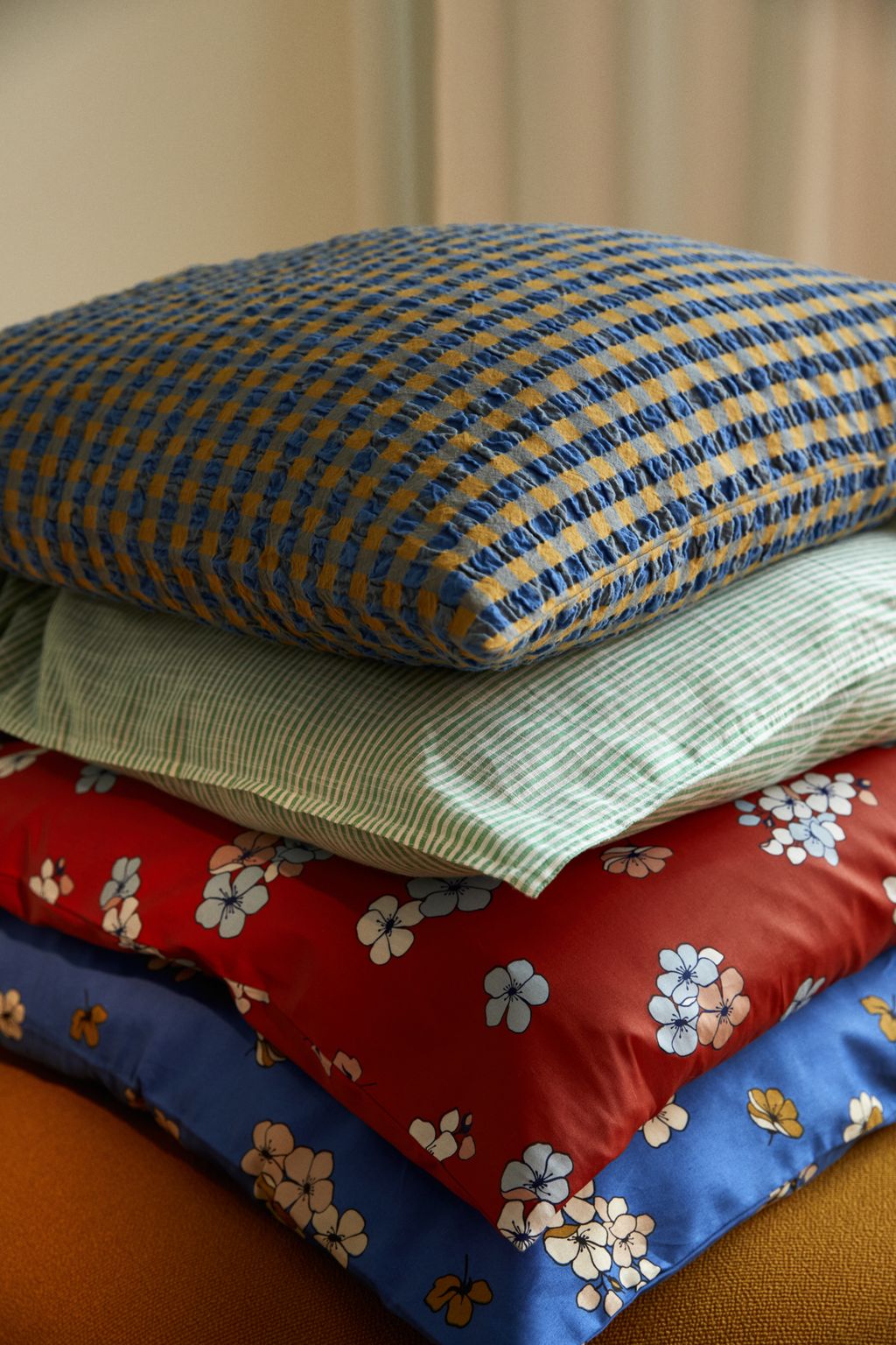 Juna Grand przyjemnie poduszka 63 x 60 cm, niebieski
