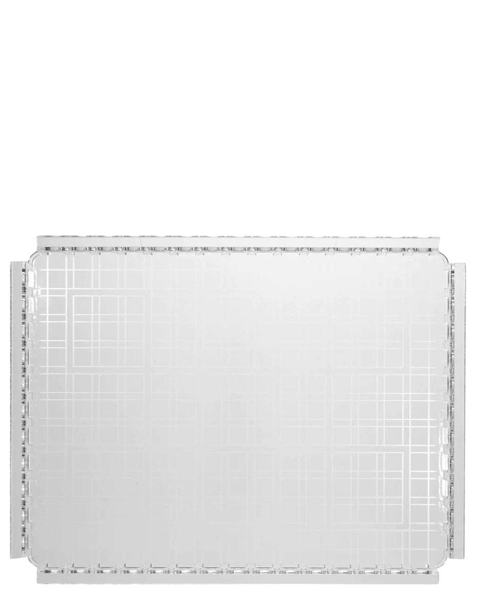 Kartell Piazza Tray, Crystal