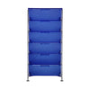 Kartell Mobil 6 Drawer With Feet, Cobalt Blue