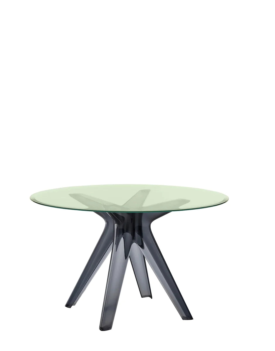 Kartell Sir Gio Table Round, Fume/Green