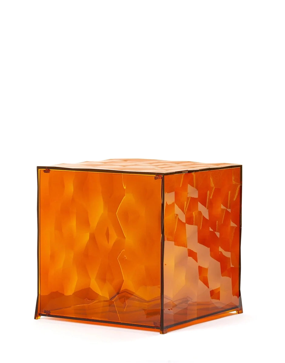 Kartell Optic Container With Door, Amber