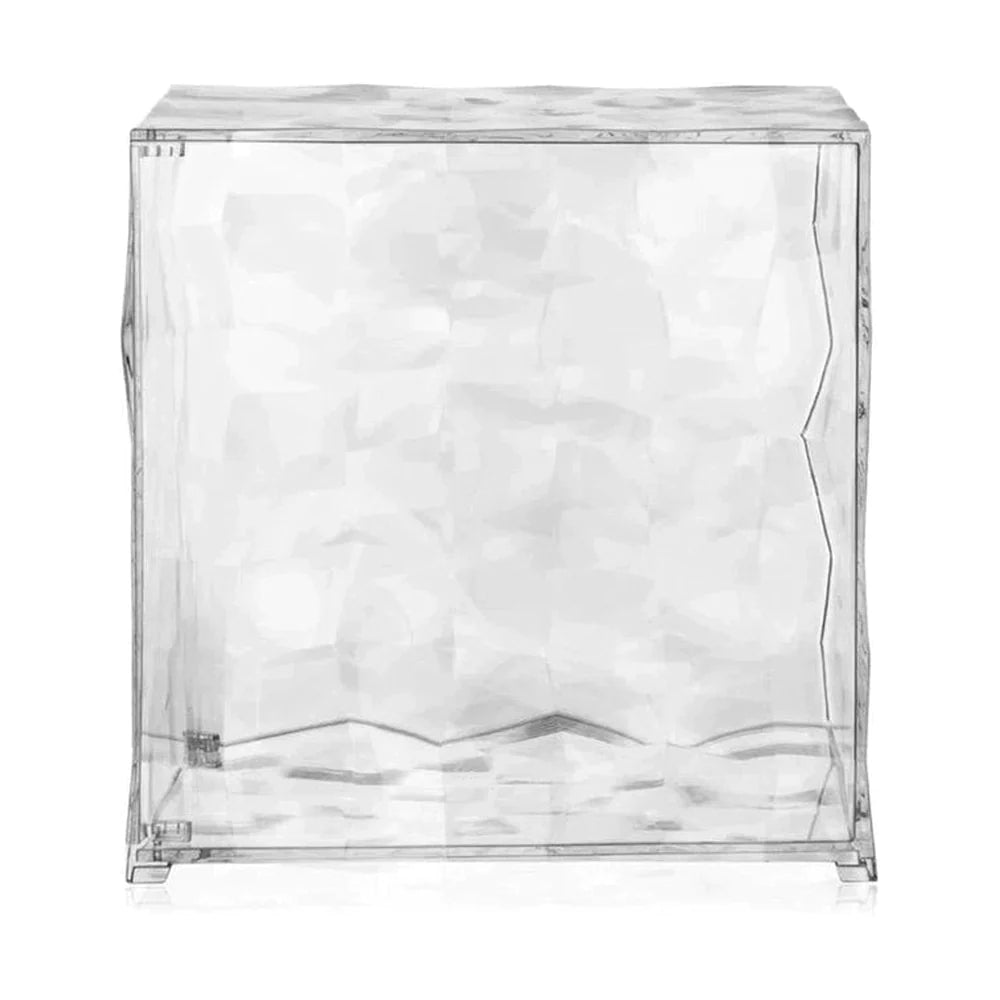 Kartell Optic Container With Door, Crystal