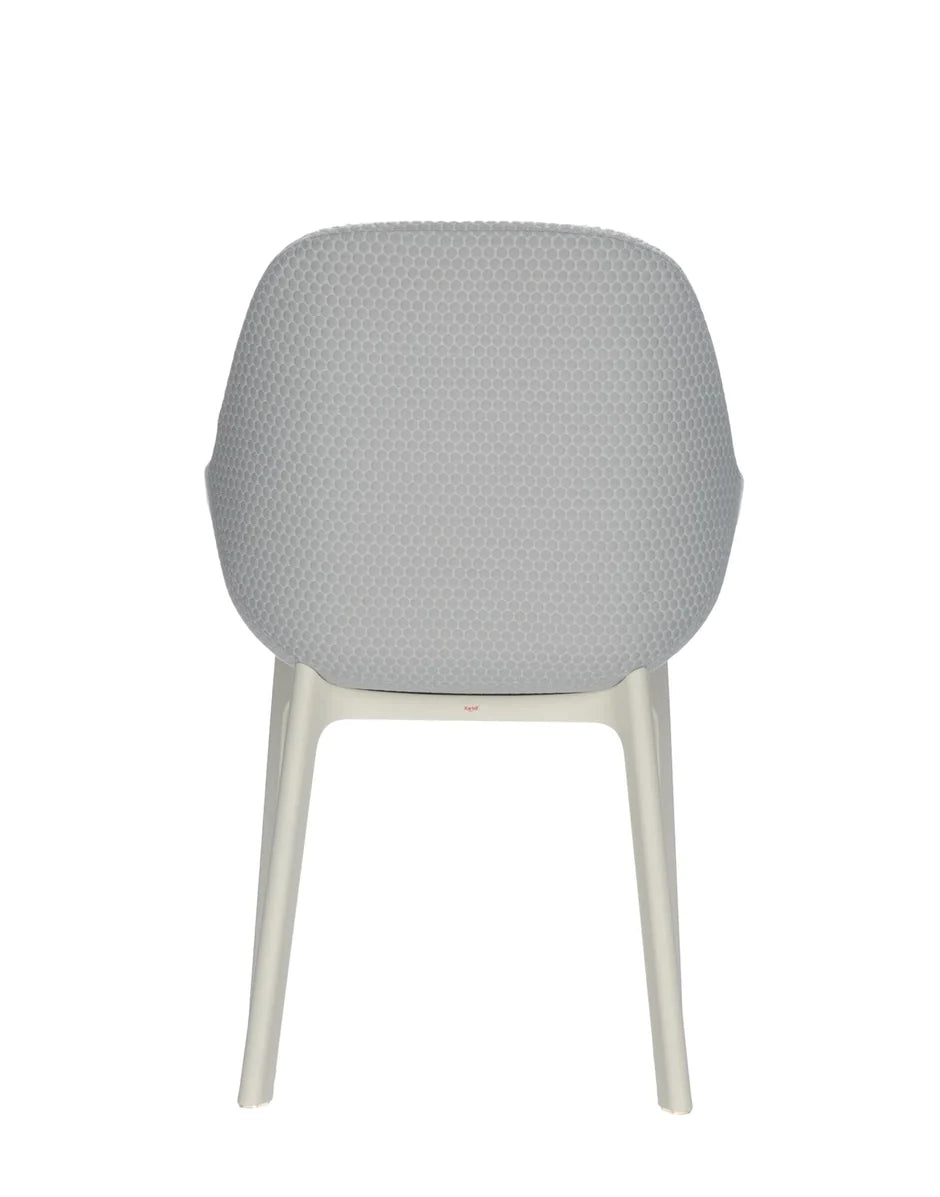 Kartell Clap Armchair, White/Grey