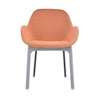 Kartell Clap Armchair, Grey/Orange