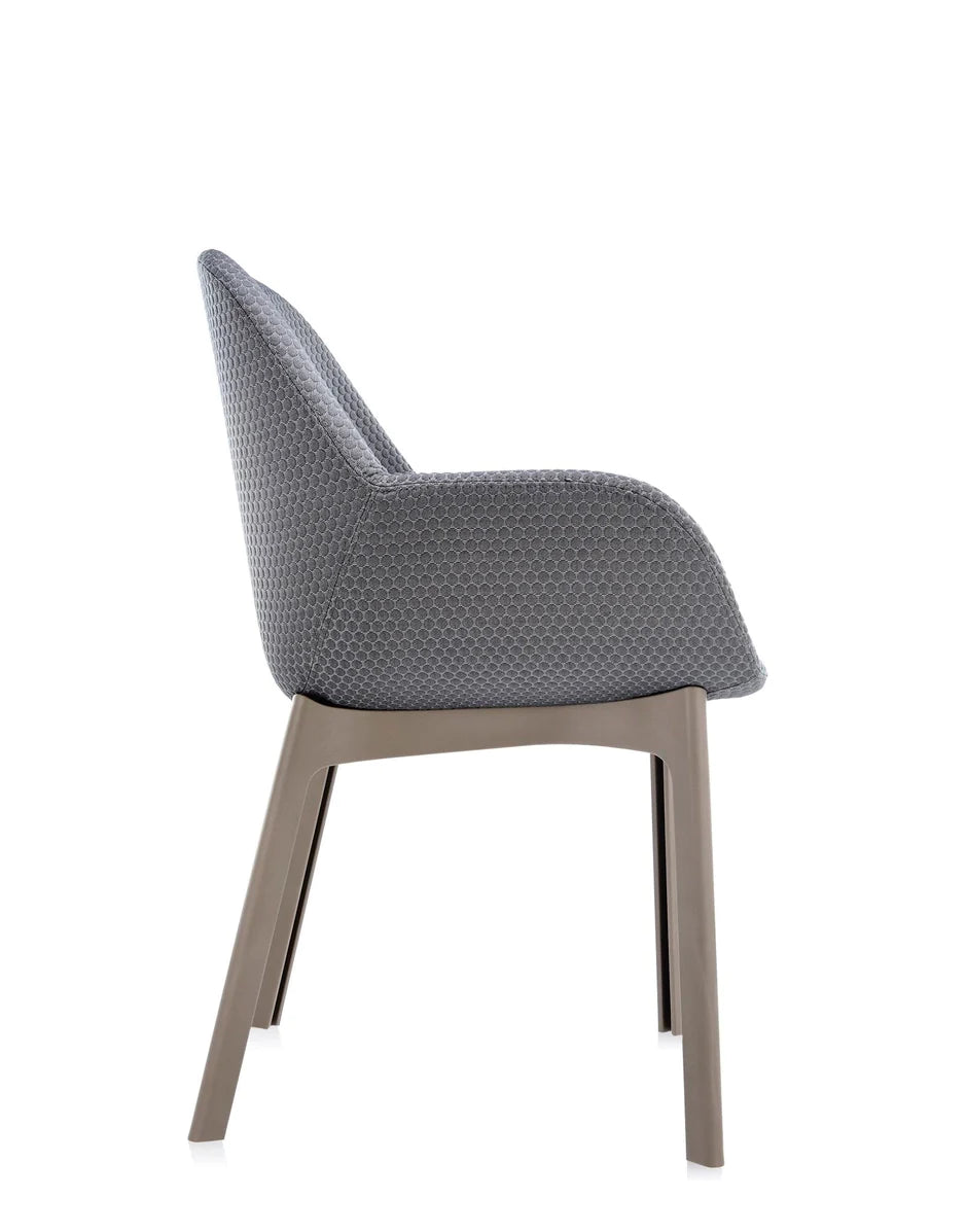 Fotel Kartell, taupe/grafit