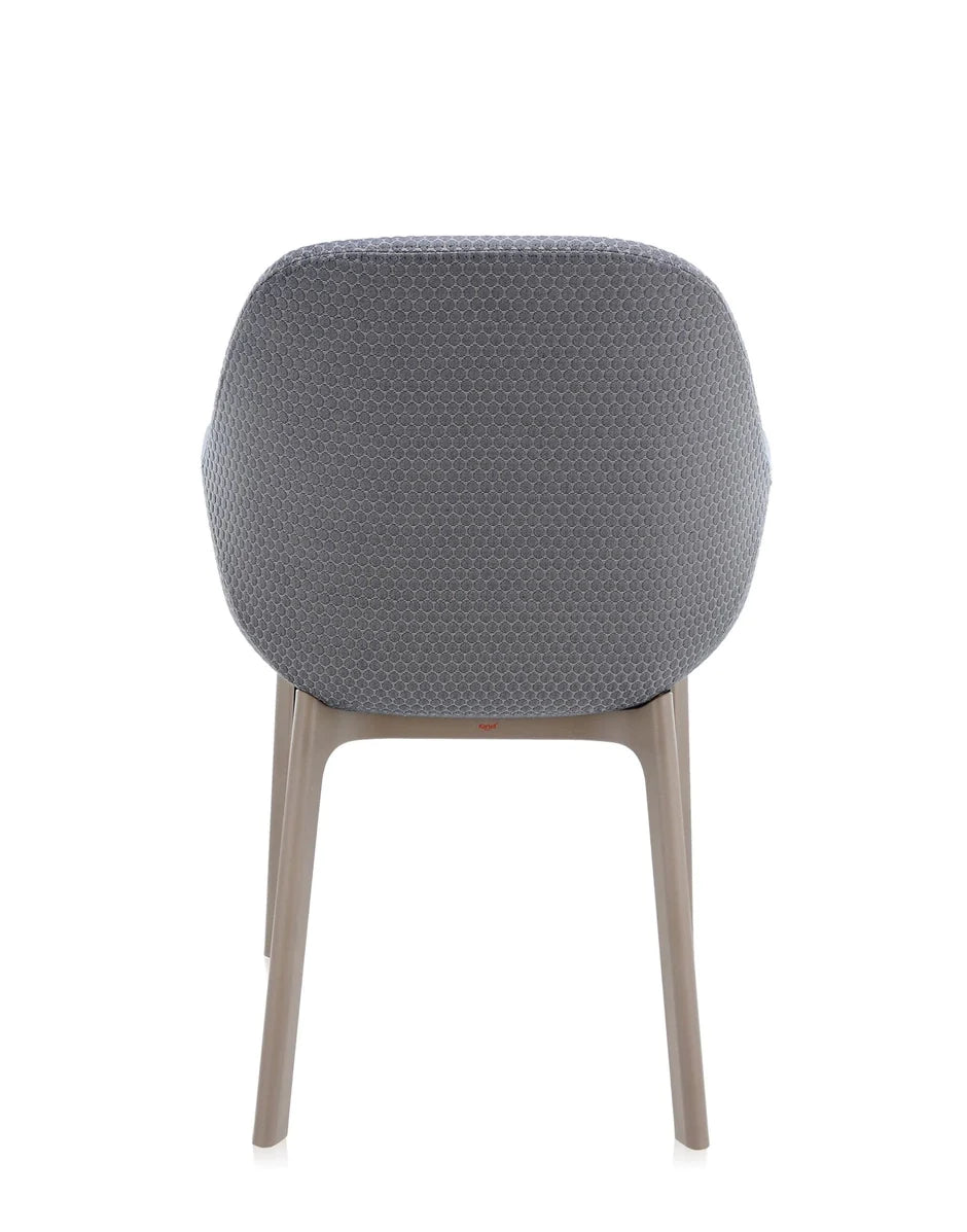 Kartell Clap Armchair, Taupe/Graphite