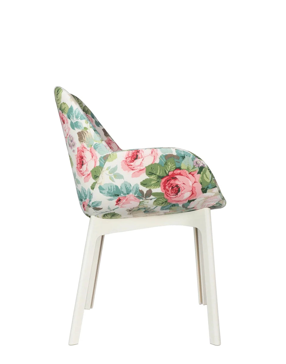 Kartell Class Flowers Fotel, White/Chelsea