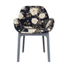 Kartell Clap Flowers Fotel, Grey/Peony